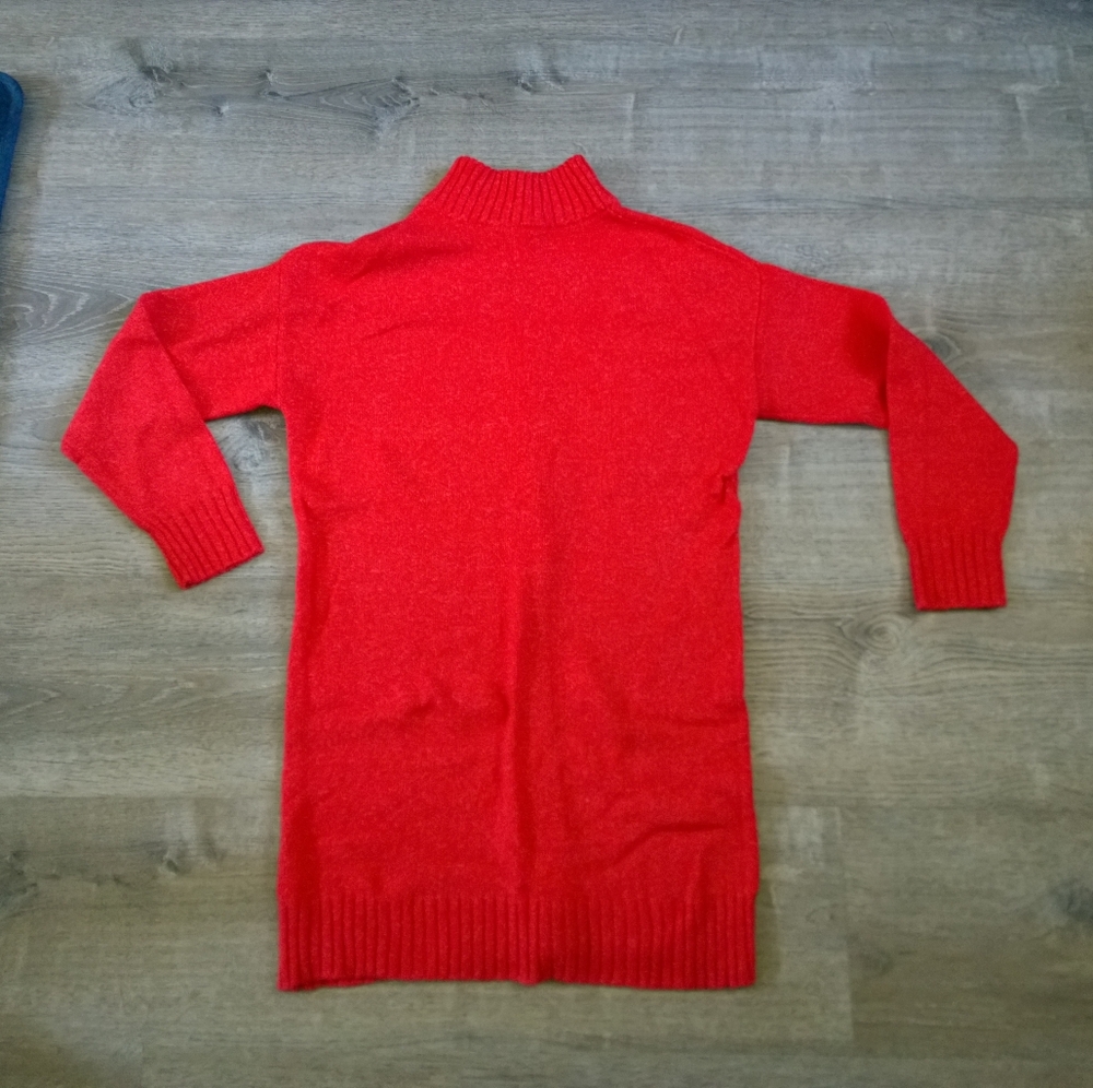 BP Red Women's Cowl Neck Sweater